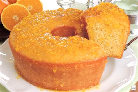 bolo de fuba com laranja fofinho
